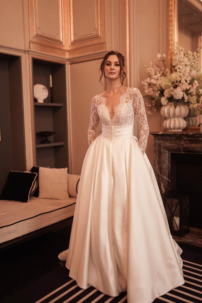 Robe de mariée Paul Cherqui Couture Spn4067 - vue 1