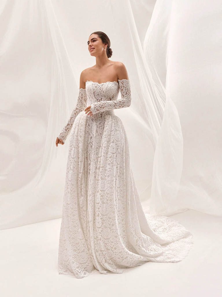 Robe de mariée Pronovias Gevia - vue 1